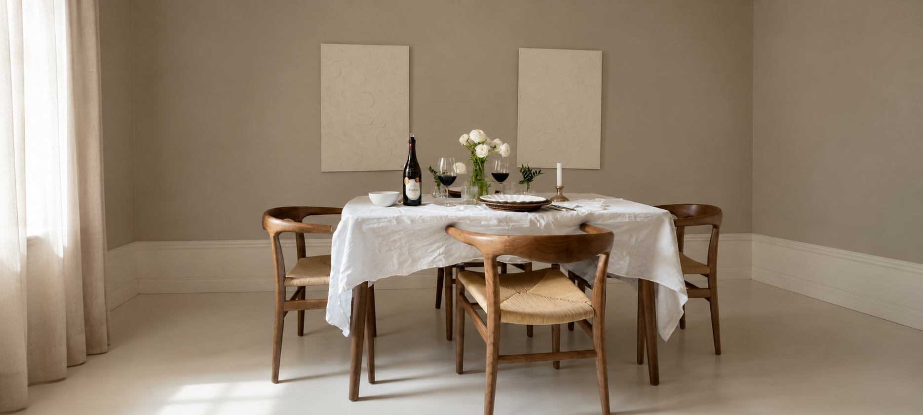 Everyday ceramic table setting